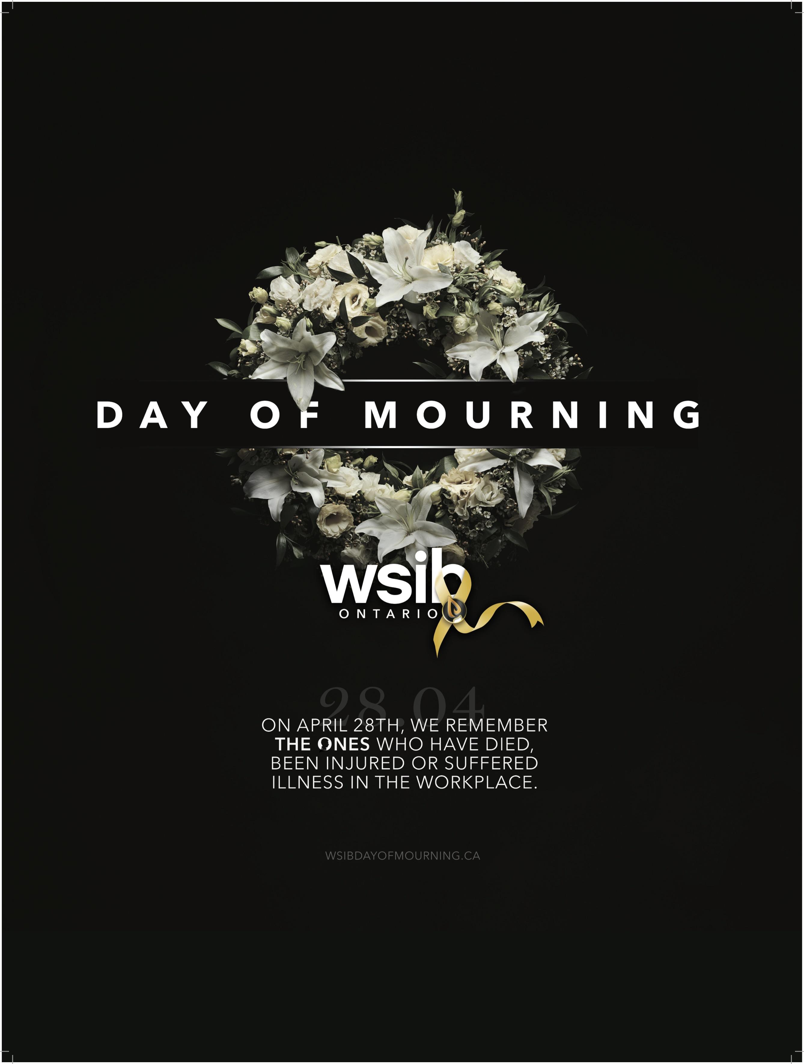 Day of Mourning WSIB Image